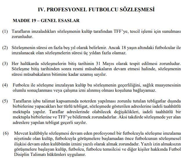 Sözleşmesi bitecek futbolcuların akıbeti