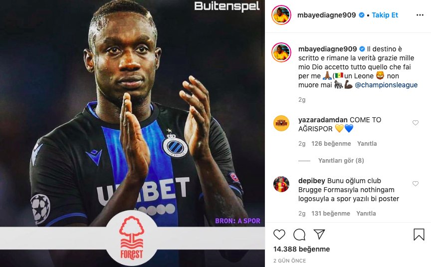 Fatih Terim, Diagne'nin biletini kesti