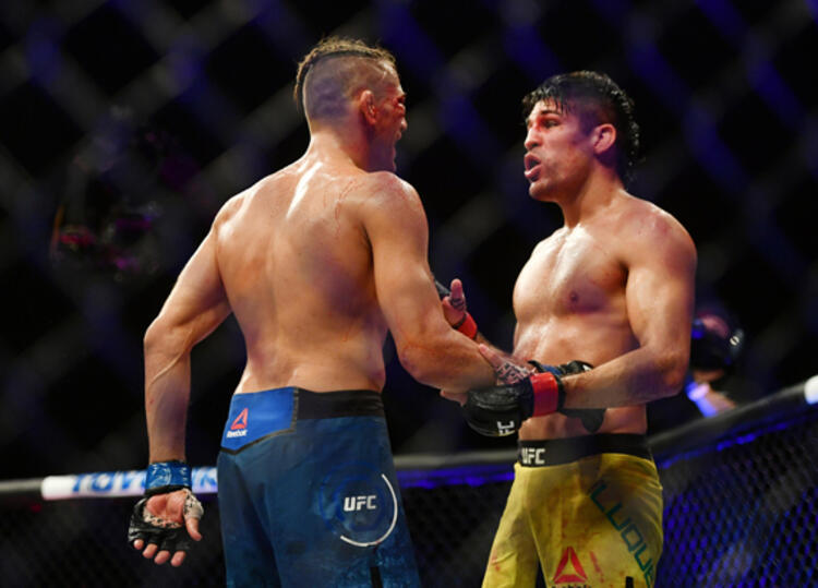 Kafes dövüşü maçında gözü çıkıyordu