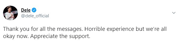 Dele Alli bıçaklı hırsızlarla kavga etti