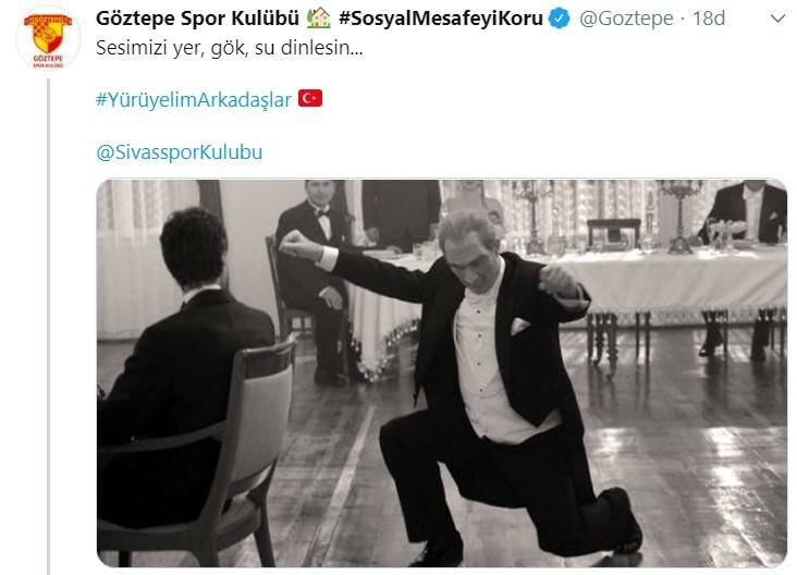 Süper Lig'den 17 takım Gençlik Marşı'nı söyledi