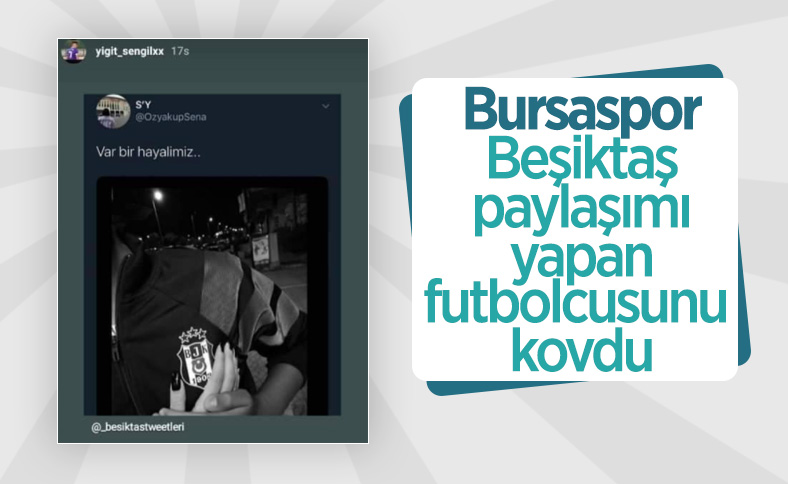 Bursa'nın kovduğu futbolcuyu Beşiktaş transfer etti