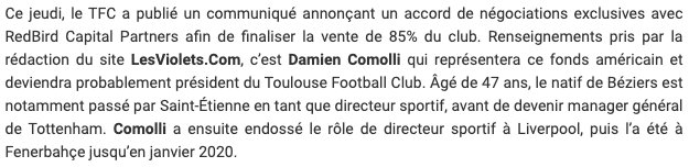 Damien Comolli, kulüp başkanı oluyor