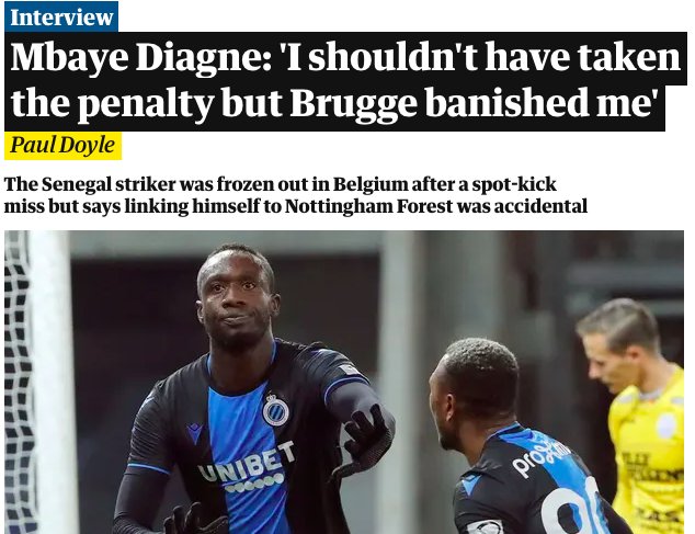 Diagne, geleceği hakkında konuştu