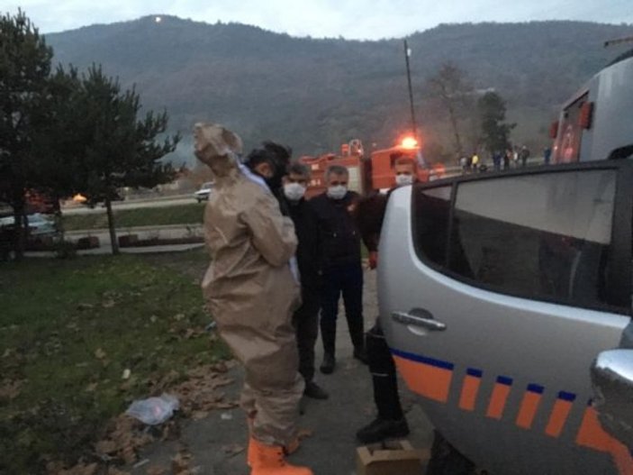 Karabük’te kimyasal varil nedeniyle 15 kişi hastaneye kaldırıldı