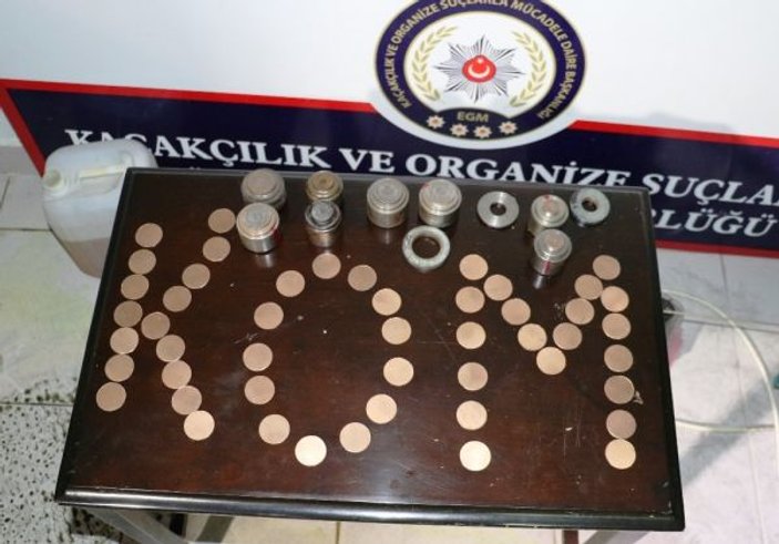 1 kilo 470 gram sahte altını piyasaya süremeden yakalandılar