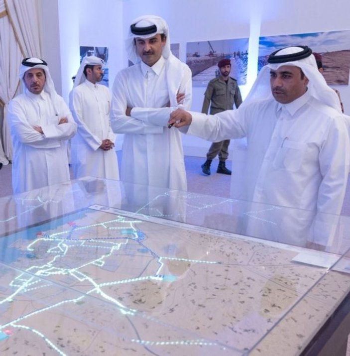 Katar Emiri dünyanın en büyük su projesini hayata geçirdi