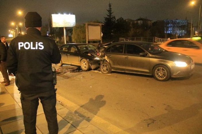 Başkent’te alkollü ve ehliyetsiz sürücü kazaya neden oldu