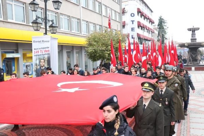 Atatürk'ün Edirne'ye gelişinin 88'inci yılı kutlandı