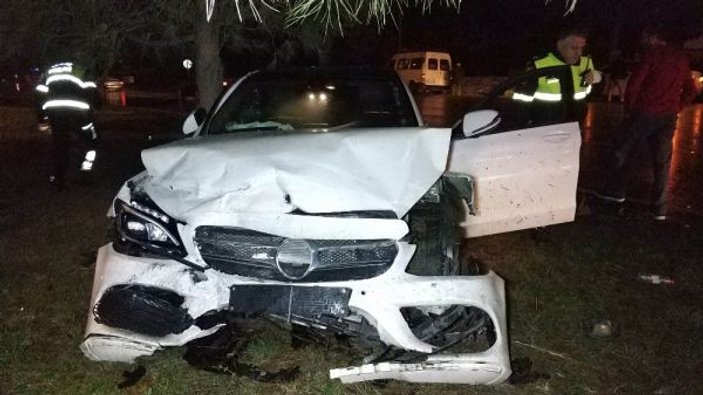 Samsun’da trafik kazası: 1 ölü, 6 yaralı
