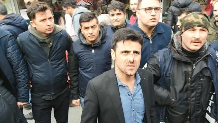 İstanbul'da işportacı ile zabıta arasında kavga