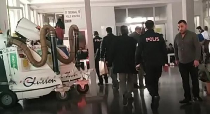 Bursa'daki yeğenine otobüsle bomba yolladı