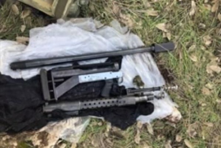 PKK sığınağından zırh delici silah çıktı