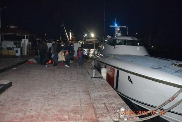 İzmir'de 38 düzensiz göçmen yakalandı