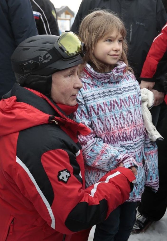 Putin ve Lukaşenko kayak yaptı