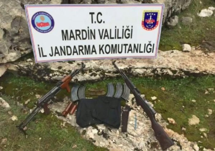 Mardin'de PKK'ya ait 25 kilo patlayıcı ele geçirildi