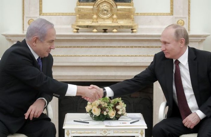 Putin ile Netenyahu bir araya geldi