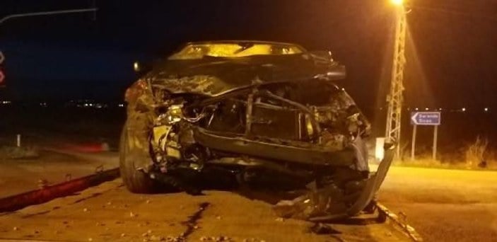 Elbistan'da kaza: 1'i ağır 4 yaralı