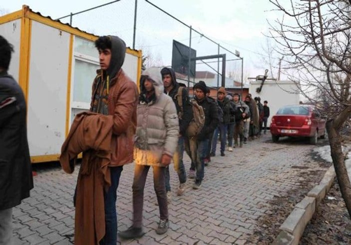 Varto’da 40 kaçak göçmen yakalandı