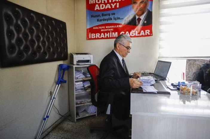 Ankara'da engel tanımayan muhtar, 4'üncü kez seçildi