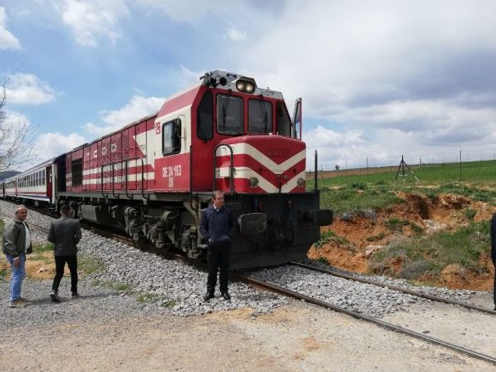 Uşak’ta tren kazası: 2 ağır yaralı