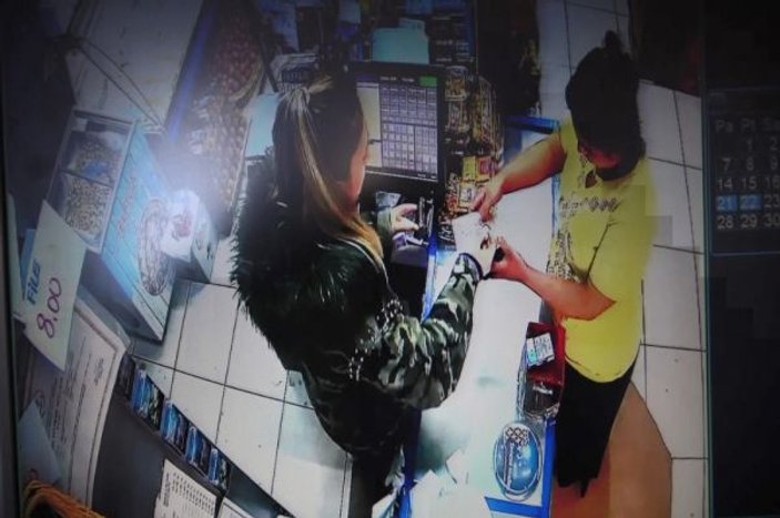 Beykoz’da tırnakçı kadınlar kameradan kaçamadı