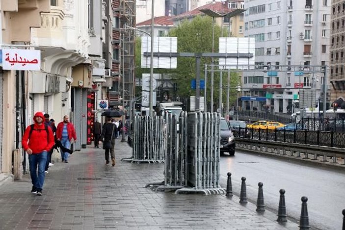 Taksim Meydanı'nda 1 Mayıs önlemi