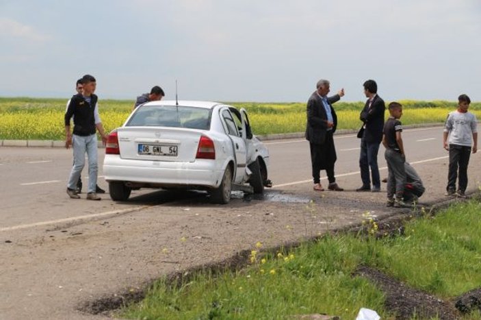 Diyarbakır’da trafik kazası: 3 yaralı