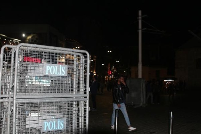Taksim'de 1 Mayıs önlemleri devam ediyor