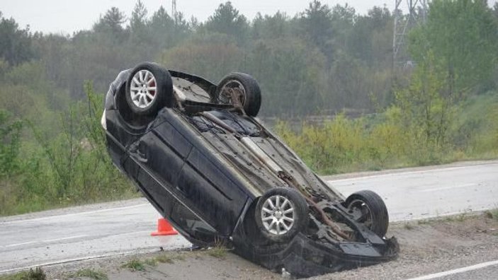 Karabük’te yağmur kazalara yol açtı: 11 yaralı