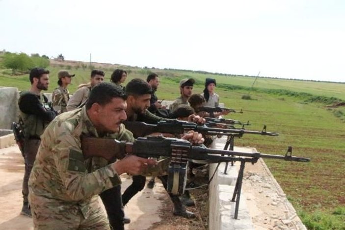 ÖSO, YPG'li teröristlere operasyon için tetikte bekliyor