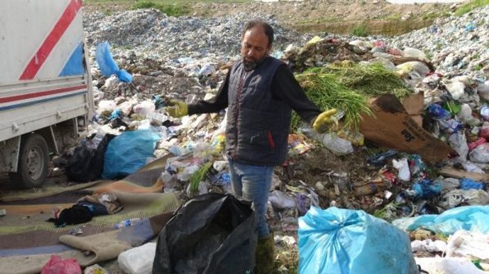 Herkes için çöp Suriyeli aile için geçim kaynağı