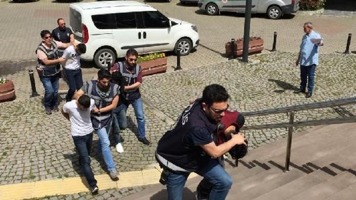 Telefon hırsızları İstanbul'da yakalandı