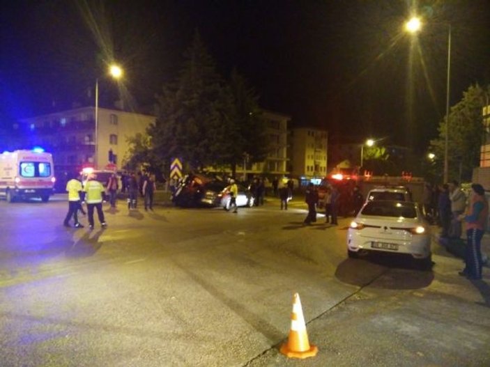 Amasya’da trafik kazası: 4 yaralı