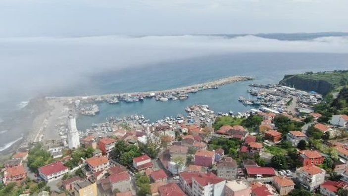 Boğaz'a sis çöktü; Kartpostallık görüntü ortaya çıktı
