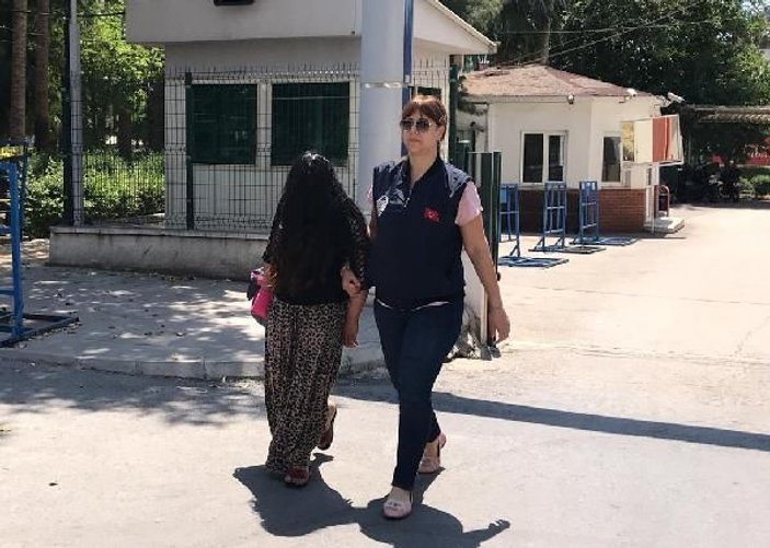 Mersin'de hırsızlık yapan kadın, polisten kaçamadı