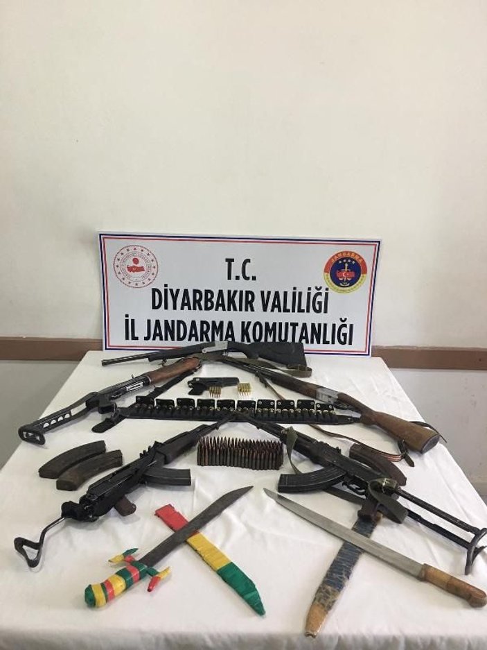 Diyarbakır'da silah kaçakçılarına operasyon: 7 gözaltı