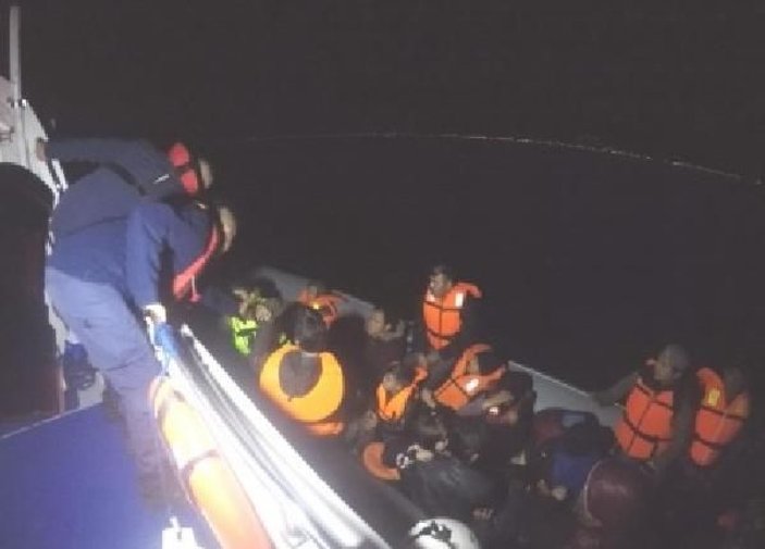 Göç akımı sürüyor: Çanakkale'de 34 göçmen daha yakalandı