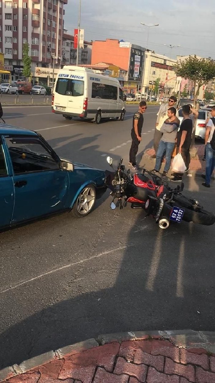 Zonguldak'ta ehliyetsiz sürücü Yunus ekibine çarptı