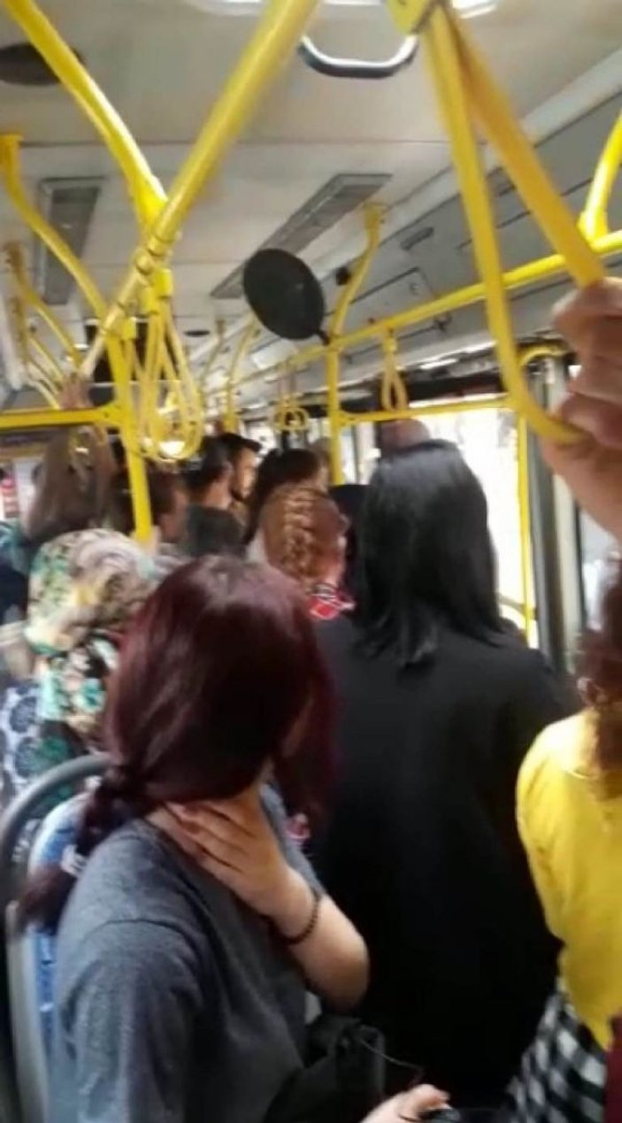 Antalya'da halk otobüsünde taciz