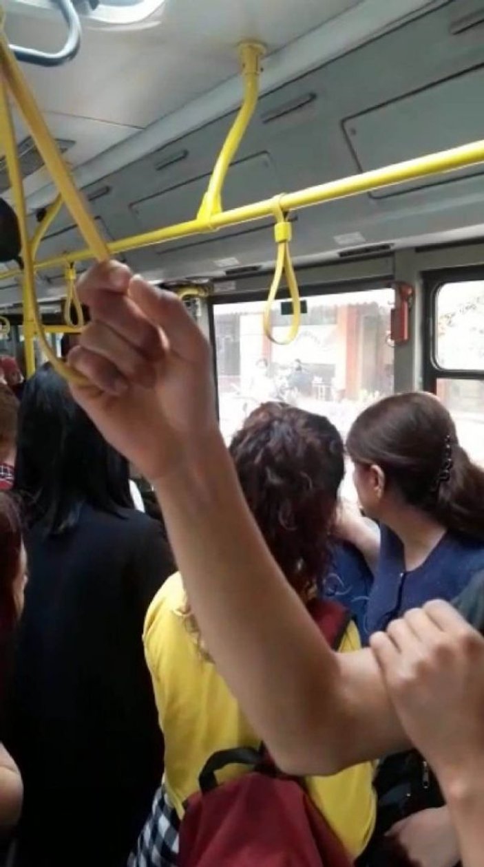 Antalya'da halk otobüsünde taciz