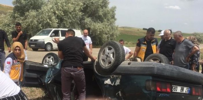 Kırşehir’de kaza: 1 ağır yaralı