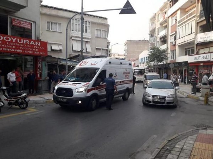 Aydın'da bıçaklı saldırı: 1 yaralı