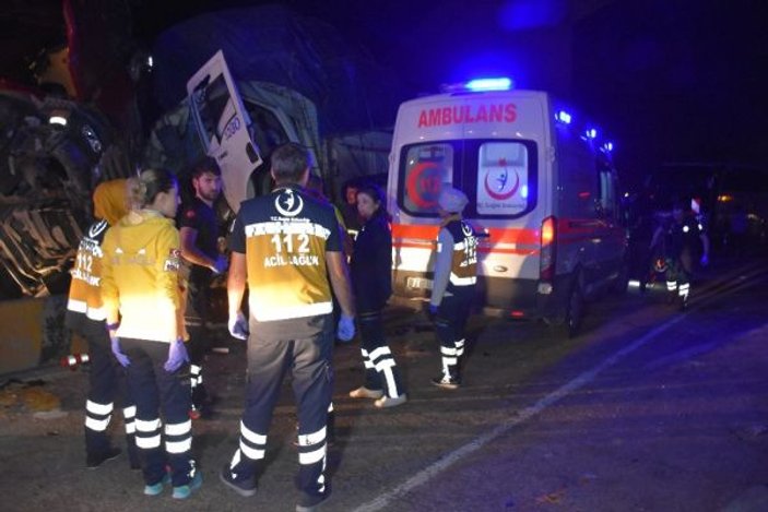 Kırıkkale’de kaza: 2 ölü 17 yaralı