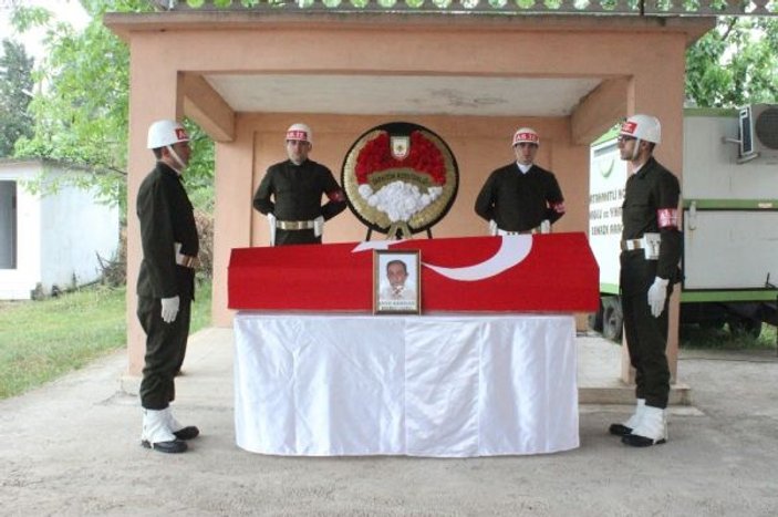 Kıbrıs gazisi son yolculuğuna uğurlandı