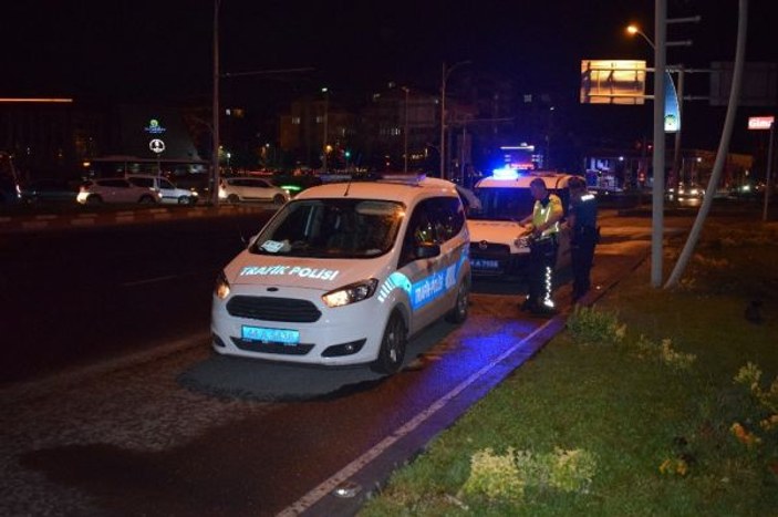 Malatya’da ehliyetsiz sürücü kaza yaptı
