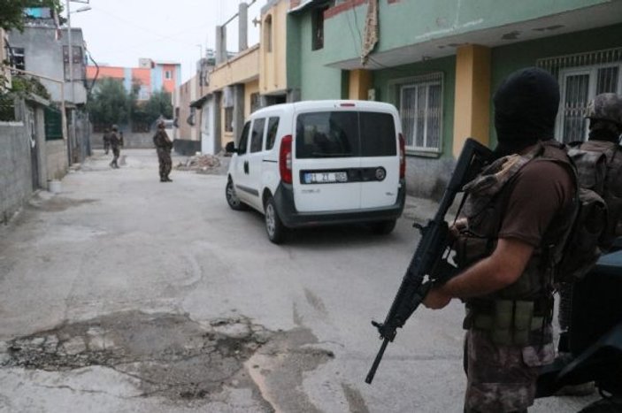 Adana merkezli 4 ilde terör operasyonları