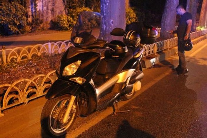 Beşiktaş'ta motosiklet kazası: 1'i ağır, 2 yaralı