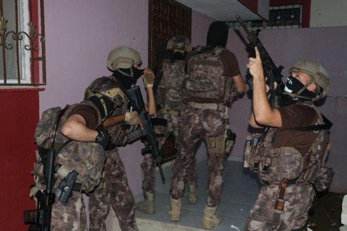 Adana'da uyuşturucu operasyonu: 58 gözaltı