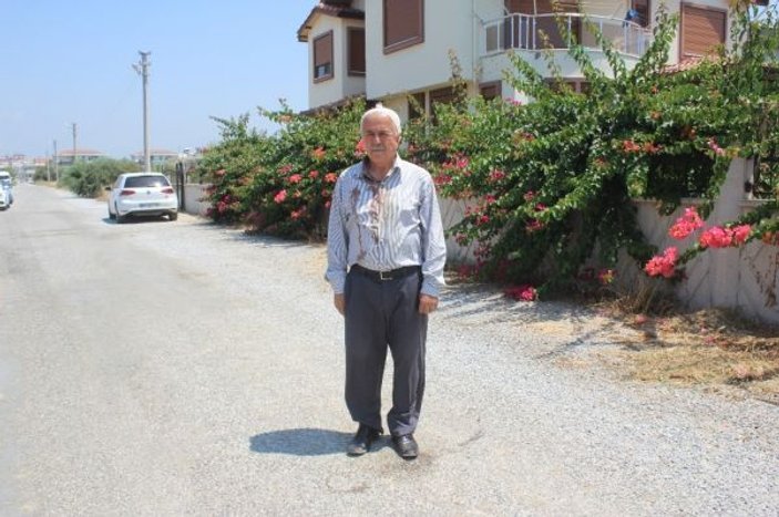 Antalya'da yaşlı adamın kalçasından köpek ısırdı